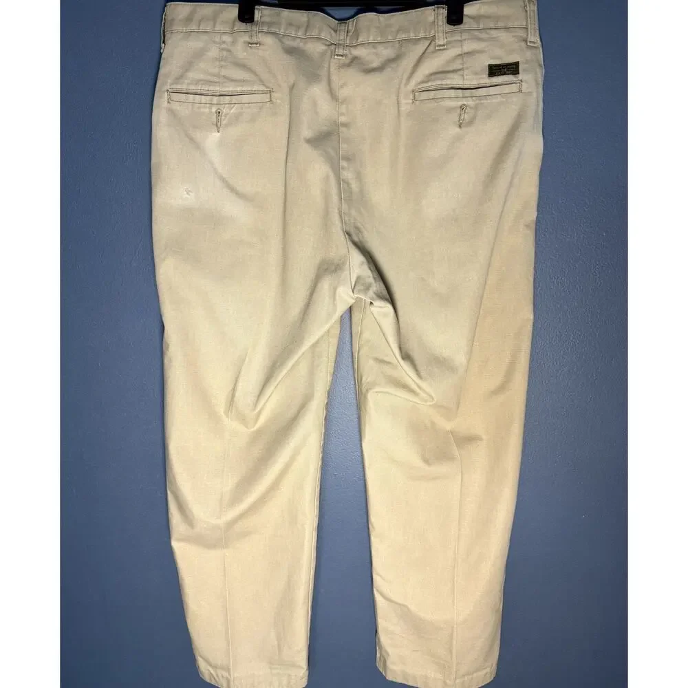 LEE Focused on Quality Men's Tan Chino Pants Size 38 x 29 XL - Picture 2 of 11